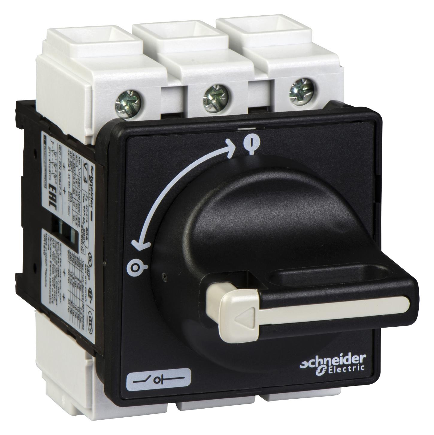 SCHNEIDER ELECTRIC Load Break VBF4 VARIO MAIN SWITCH 80A SCHNEIDER ELECTRIC 3408339 VBF4