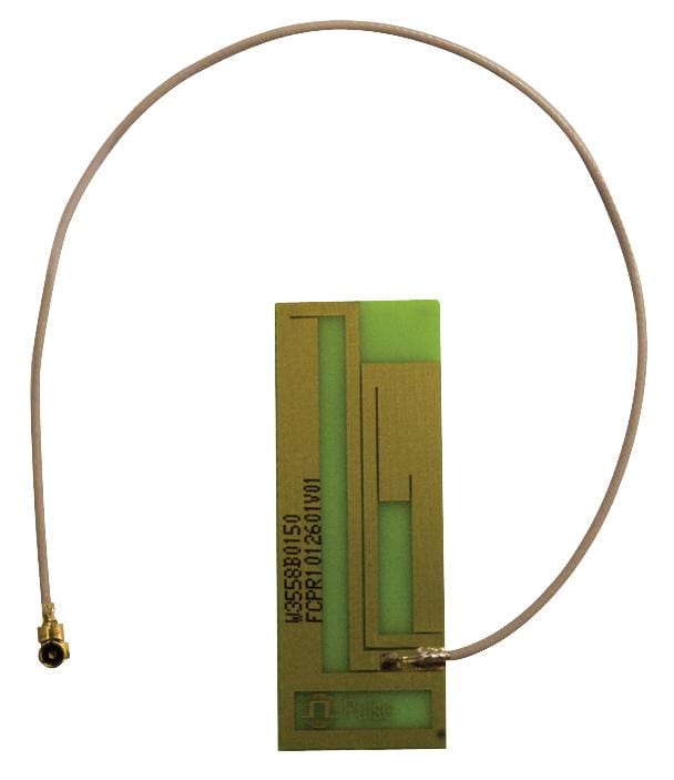 PULSE ELECTRONICS Antennas - 2.4GHz & Above W3538T0200 ANTENNA, PCB, PENTA, MCD PULSE ELECTRONICS 1900076 W3538T0200