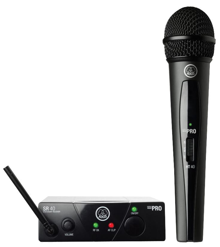 AKG Wireless WMS40 ISM1 WIRELESS MICROPHONE, HANDHELD, 863.1MHZ AKG 3531765 WMS40 ISM1