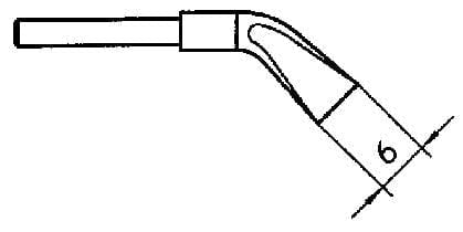 WELLER Tips WTA3 TIP, FOR WT50 WELLER 127103 WTA3