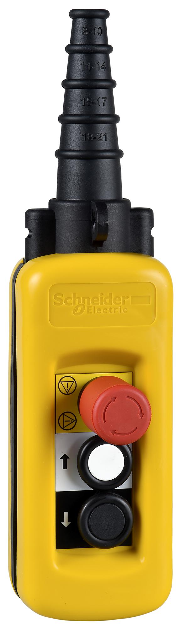 SCHNEIDER ELECTRIC Pendant XACA28141 PENDANT SW, 4PST-NC/SPST-NO, 3WAY, 3A SCHNEIDER ELECTRIC 3108138 XACA28141