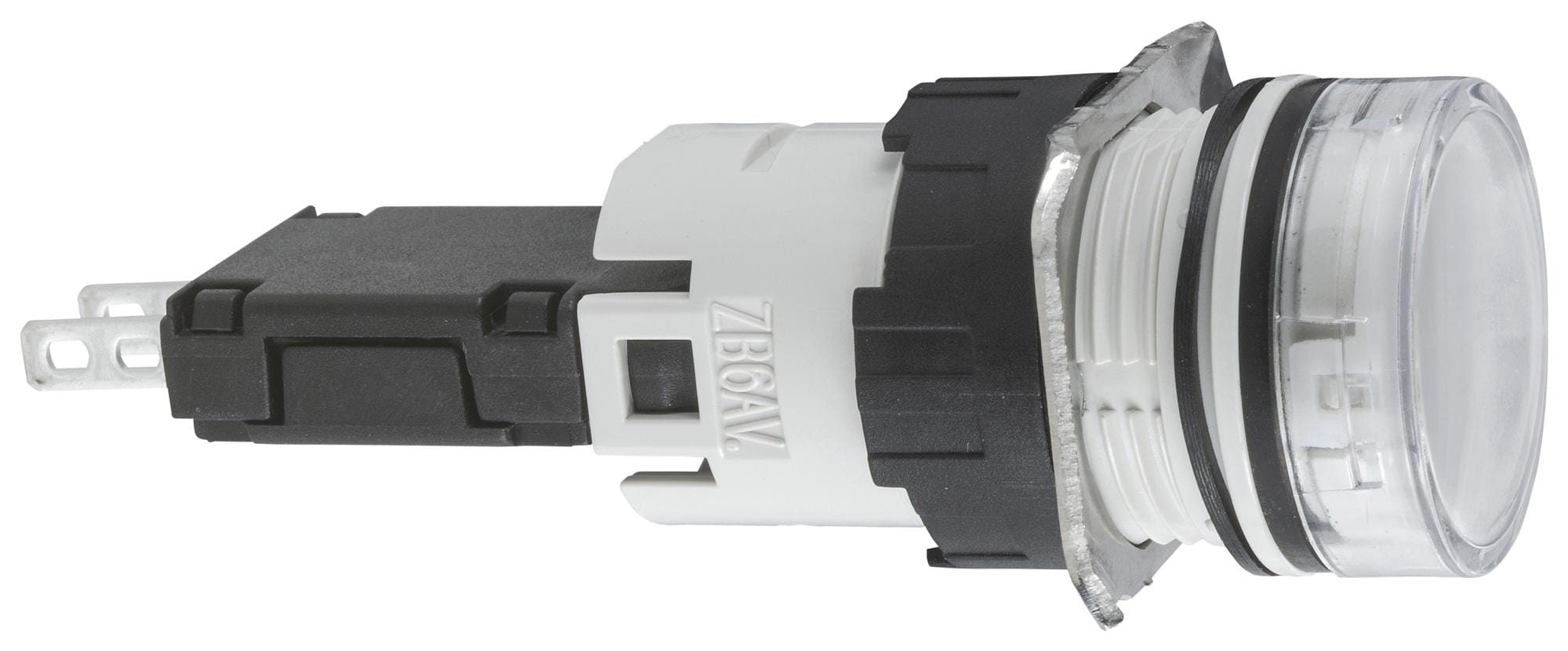 SCHNEIDER ELECTRIC Panel Indicators XB6AV1BB LED PANEL INDICATOR, 16MM, WHT, 24V SCHNEIDER ELECTRIC 3111030 XB6AV1BB