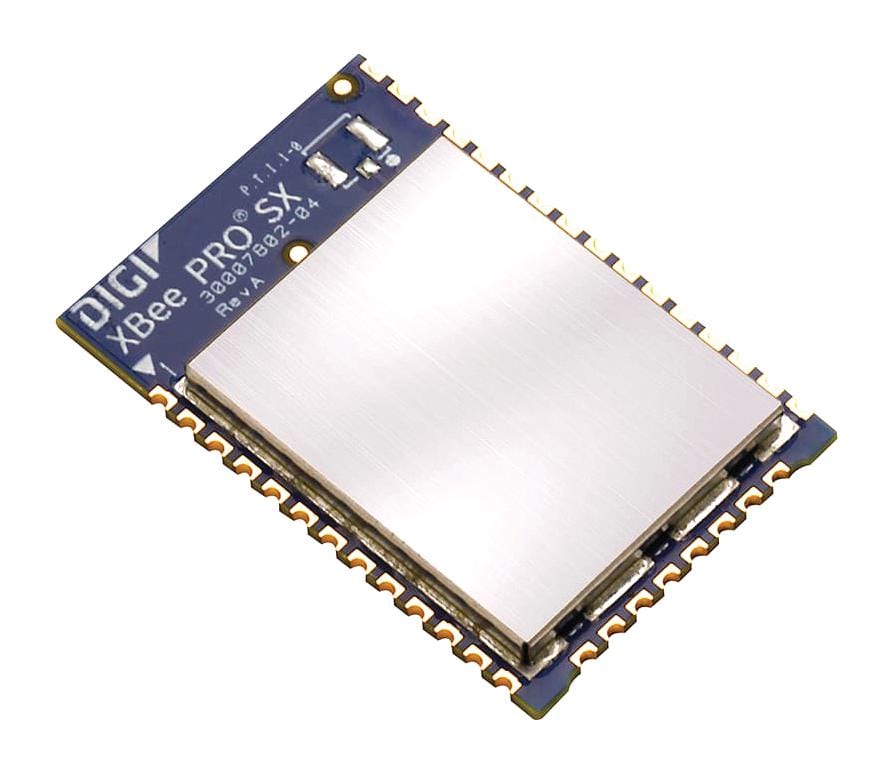 DIGI INTERNATIONAL RF Transceivers - Sub 2.4GHz XB8X-DMRS-001 RF MODULE, 863-870 MHZ, -106DBM, RF PAD DIGI INTERNATIONAL 3529950 XB8X-DMRS-001