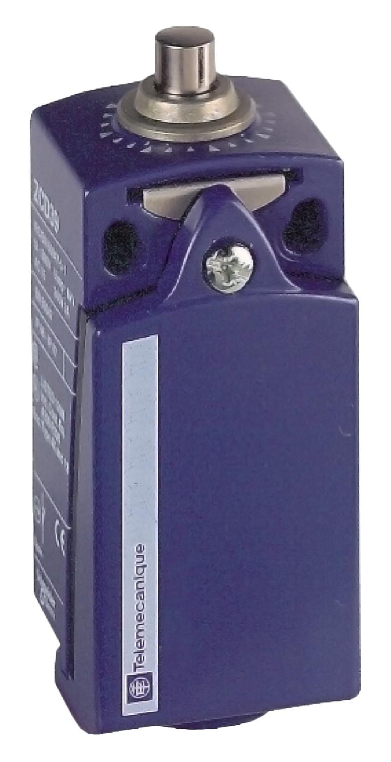 TELEMECANIQUE SENSORS Limit Switch XCKD2110G11 LIMIT SW, SPST-NO/NC, PLUNGER, 3A, 240V TELEMECANIQUE SENSORS 3130431 XCKD2110G11