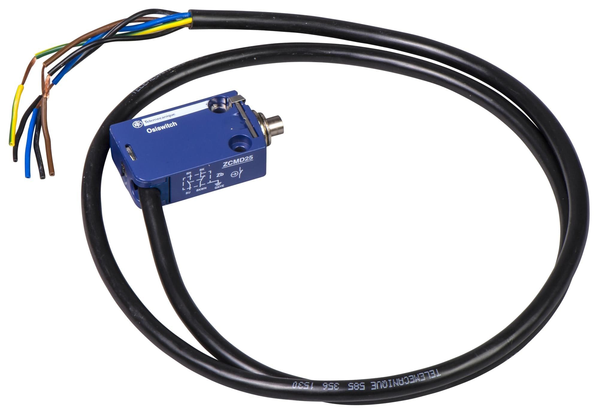 TELEMECANIQUE SENSORS Limit Switch XCMD2110L2 LIMIT SW, TOP PLUNGER, SPST-NO/NC, 1.5A TELEMECANIQUE SENSORS 3130512 XCMD2110L2