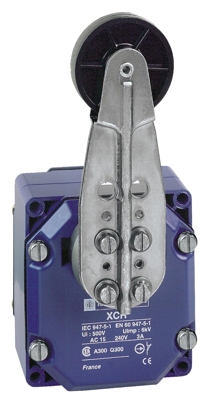 SCHNEIDER ELECTRIC Limit Switch XCRA55 LIMIT SW, ROLLER LEVER, DPST-NO/NC, 3A SCHNEIDER ELECTRIC 3215139 XCRA55