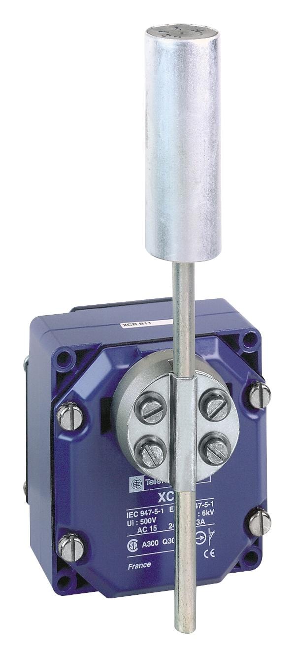TELEMECANIQUE SENSORS Limit Switch XCRT215 LIMIT SW, ROLLER LEVER, DPDT, 3A, 240V TELEMECANIQUE SENSORS 3212866 XCRT215
