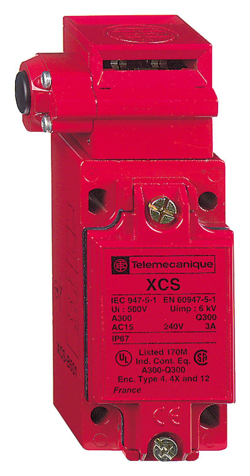 TELEMECANIQUE SENSORS Safety interlock XCSB713 SAFETY SWITCH, DPST-NC/SPST-NO, 6A, 120V TELEMECANIQUE SENSORS 3130586 XCSB713
