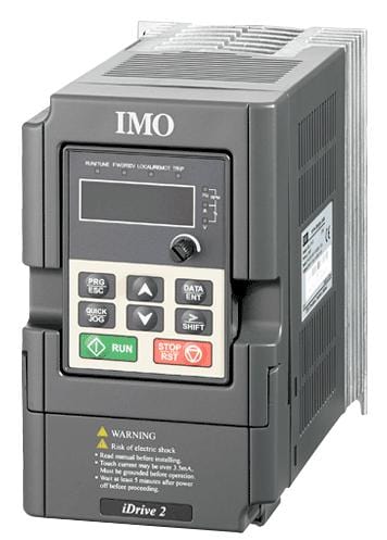 IMO PRECISION CONTROLS AC XKL-075-21 INVERTER, 1-PHASE, 750W, 240V, 4.2/9.3A IMO PRECISION CONTROLS 2519753 XKL-075-21