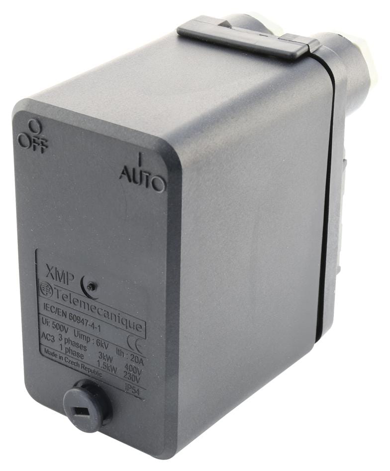 TELEMECANIQUE SENSORS Switches XMPA06B2131C PRESSURE SWITCH, 1-6BAR, DPST-NC TELEMECANIQUE SENSORS 2766018 XMPA06B2131C