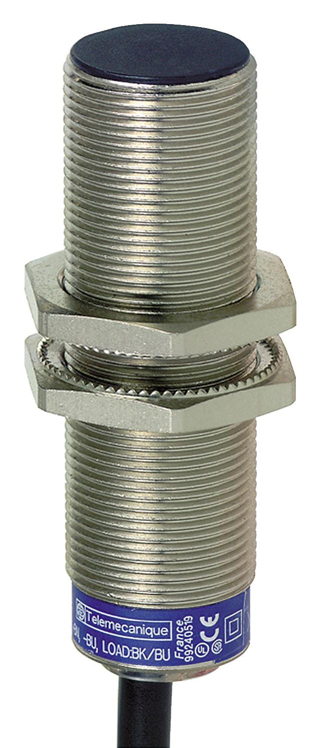 TELEMECANIQUE SENSORS Inductive XS2M18MA250 INDUCTIVE PROXIMITY SENSOR, 8MM, 240V TELEMECANIQUE SENSORS 3131202 XS2M18MA250