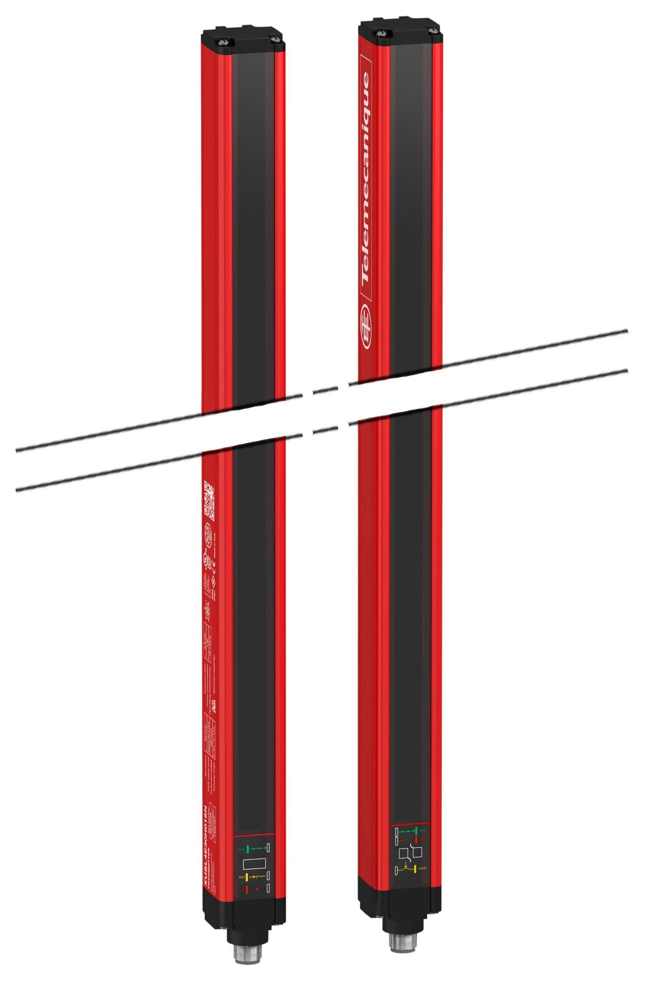 TELEMECANIQUE SENSORS Safety Light Curtains XUSL2E30H181N SAFETY LIGHT CURTAIN, 2PNP, CAT2, 1.81M TELEMECANIQUE SENSORS 3131437 XUSL2E30H181N