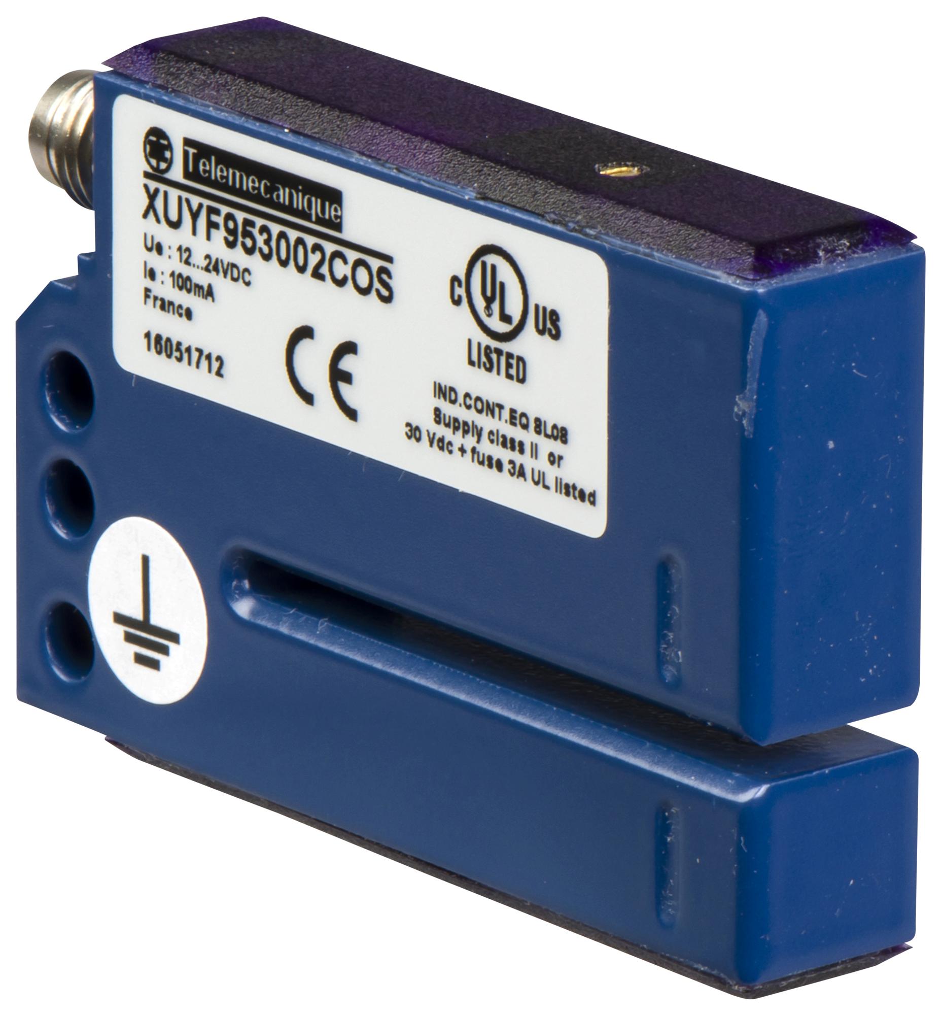 TELEMECANIQUE SENSORS Optical/Slot XUYF953002COS PHOTO SENSOR, NPN / PNP, 2MM, 24V TELEMECANIQUE SENSORS 3131008 XUYF953002COS