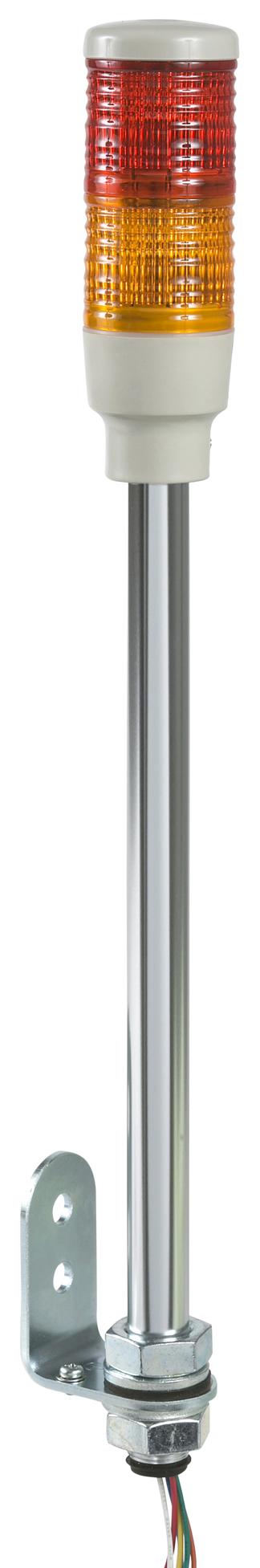 SCHNEIDER ELECTRIC Audio & Visual Signal Indicator Towers XVC4M2 SIGNAL TOWER, CONT/STEADY, 240V SCHNEIDER ELECTRIC 3115928 XVC4M2