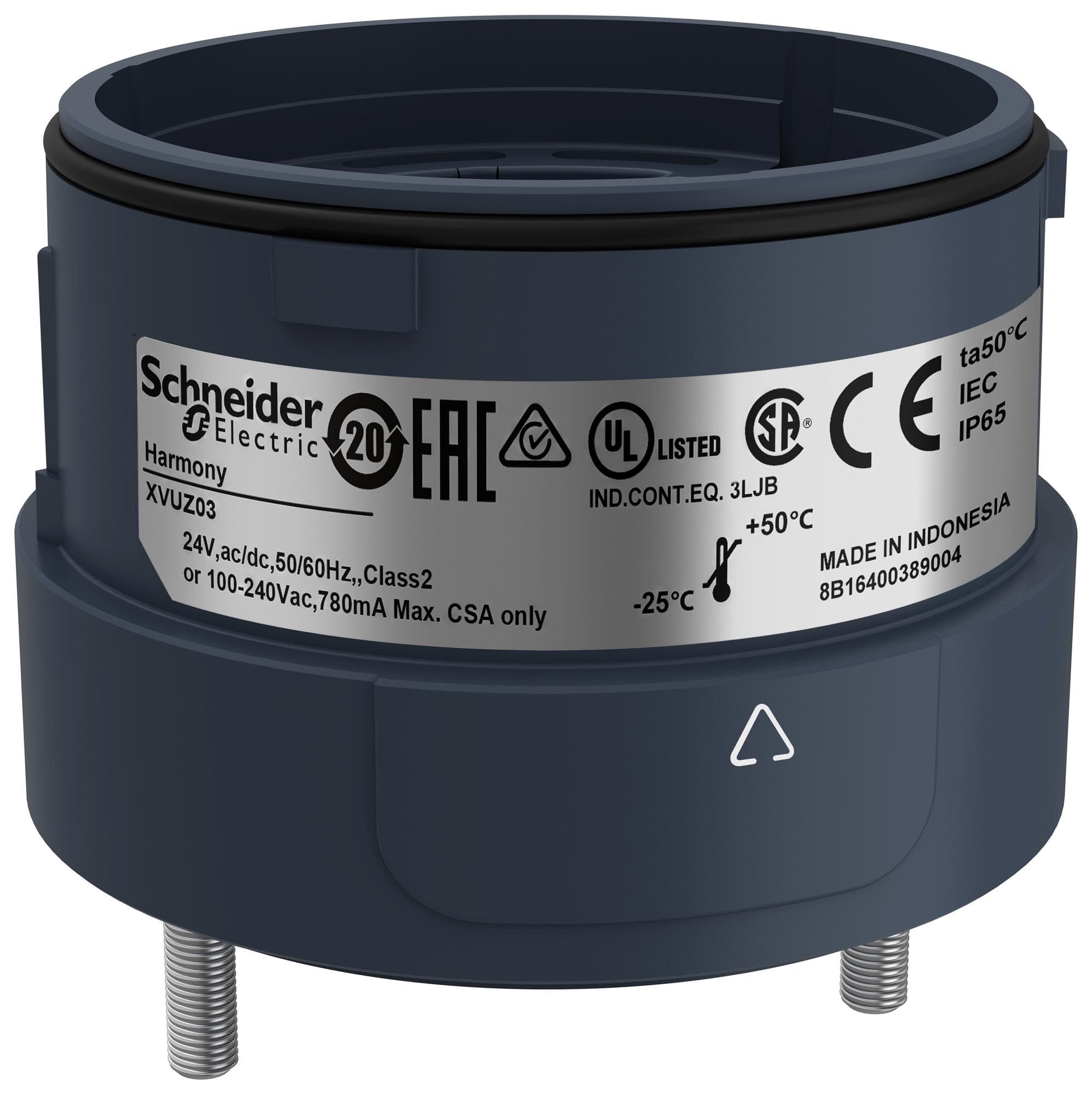 SCHNEIDER ELECTRIC Signal Indicator Accessories XVUZ03 MOUNTING PLATE, MODULAR TOWER LIGHT SCHNEIDER ELECTRIC 3116163 XVUZ03