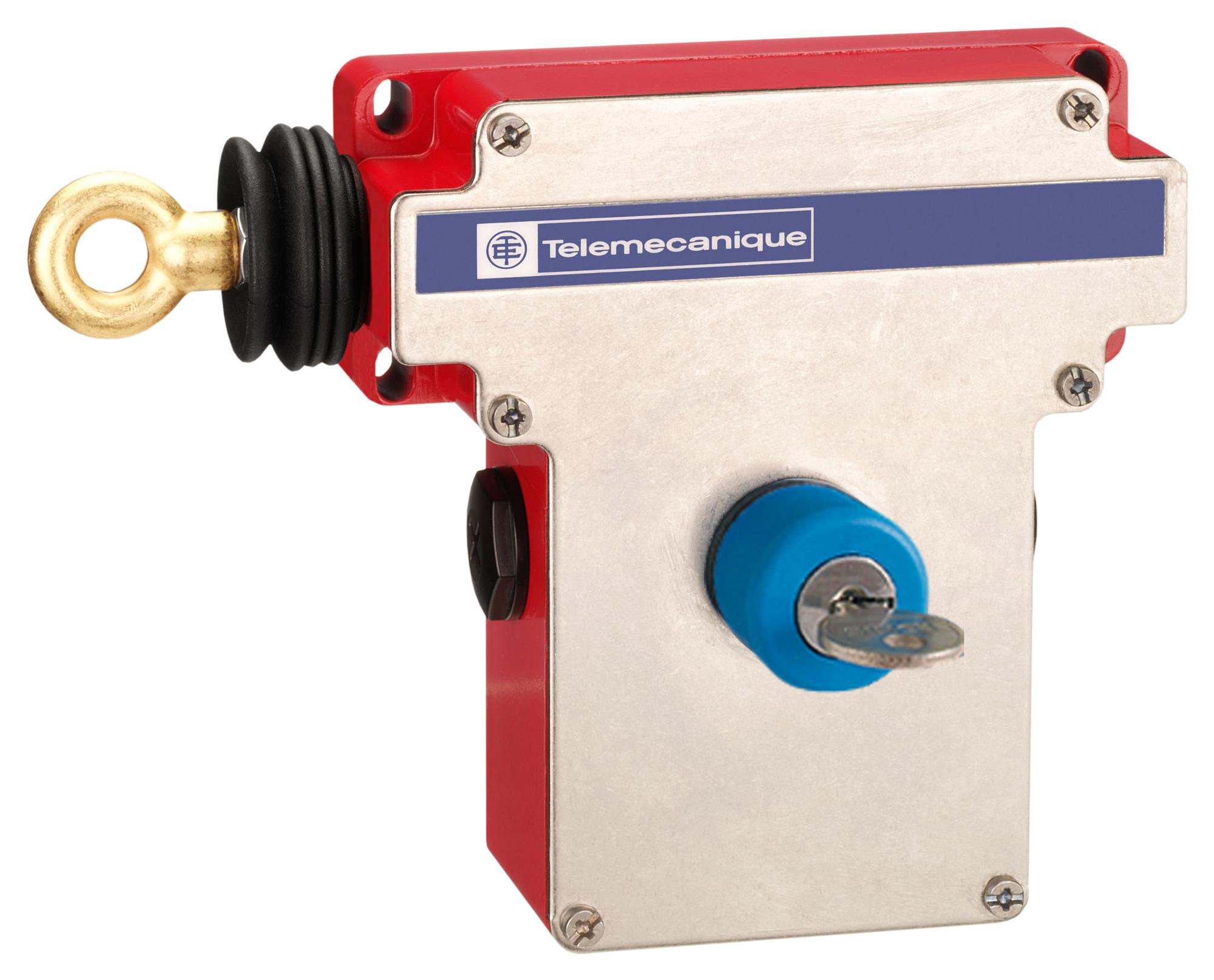 TELEMECANIQUE SENSORS Grabwire XY2CE2A450 GRABWIRE SWITCH, SPST-NC/NO, 3A, 240V TELEMECANIQUE SENSORS 3130358 XY2CE2A450