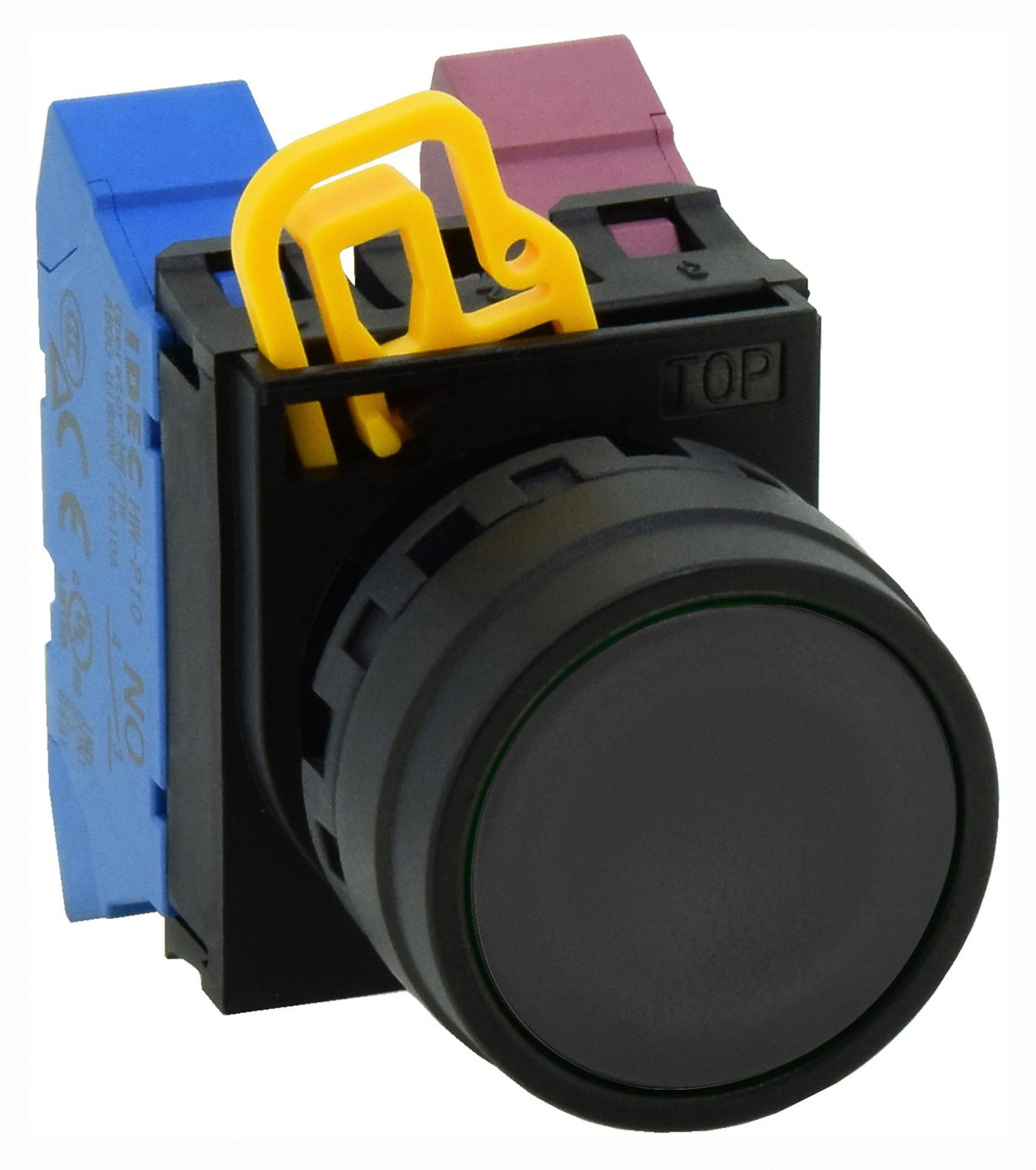 IDEC Actuators YW1B-A1B ACTUATOR, PUSHBUTTON SWITCH/PLASTIC/BLK IDEC 3770980 YW1B-A1B