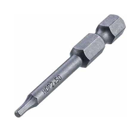 HARWIN Hex Driver Bits Z9951-00 A/F HEX DRIVE BIT, 2MM, 50MM HARWIN 3755779 Z9951-00