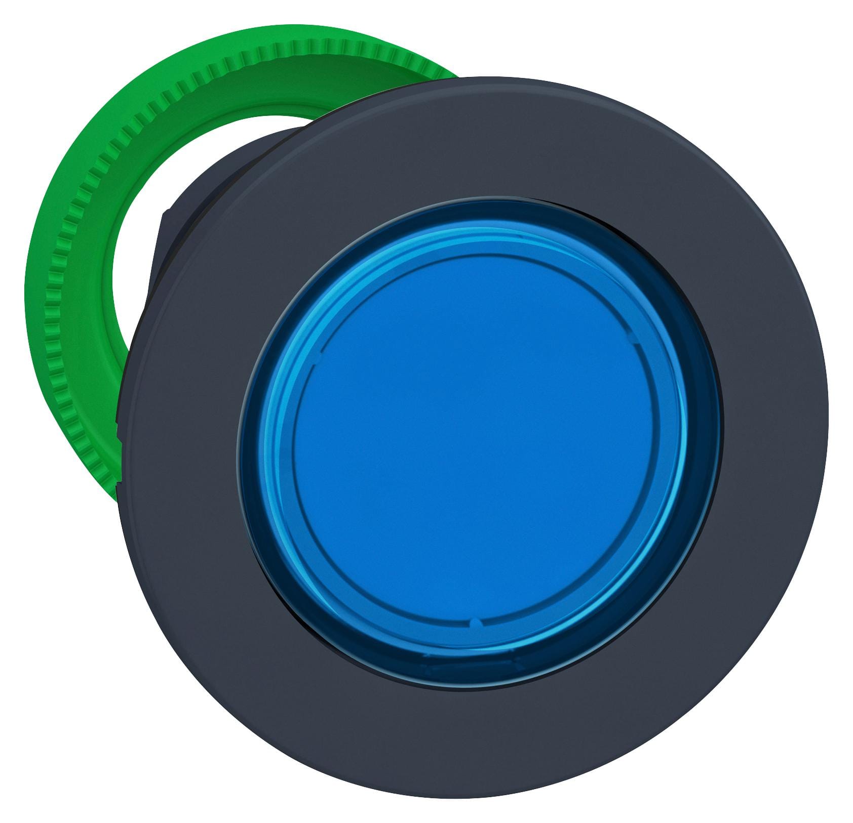SCHNEIDER ELECTRIC Indicator Lenses ZB5FV063 PILOT LIGHT HEAD, BLUE, ROUND, 30MM SCHNEIDER ELECTRIC 3129419 ZB5FV063