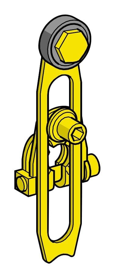 SCHNEIDER ELECTRIC Schakelaar Accesoires ZC2JY315 THERMOPLASTIC ROLLER LEVER, LIMIT SWITCH SCHNEIDER ELECTRIC 3115589 ZC2JY315