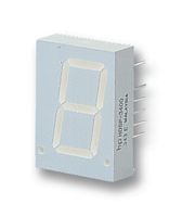 HDSP-N103 - 7 Segment LED Display, Red, 20 mA, 1.8 V, 3.5 mcd, 1, 20 mm - BROADCOM