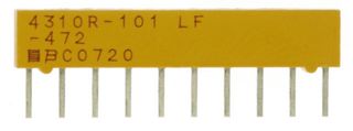 4310R-101-471LF. - RESISTOR, BUS RES N/W, 9, 470OHM, 2%, SI - BOURNS