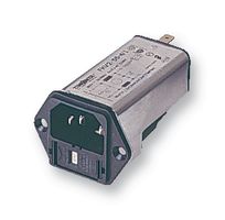 4301.5053 + 4301.1224.12 - Filtered IEC Power Entry Module, IEC C14, General Purpose, 10 A, 250 VAC, 1-Pole Fuse Holder - SCHURTER