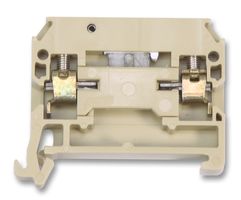 018336 SAKR/35 - DIN Rail Mount Terminal Block, 4 Ways, 30 AWG, 12 AWG, 4 mm², Screw, 20 A - WEIDMULLER