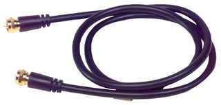 SPC15309 - COAXIAL CABLE, RG-59/U, 6FT, BLACK - MULTICOMP