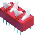 76STC02T - SWITCH, DIP, 2 POSITION, SPDT, RAISED ROCKER - GRAYHILL