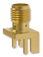 142-0701-851 - RF / Coaxial Connector, SMA Coaxial, Edge Launch Jack, Solder, 50 ohm, Beryllium Copper - JOHNSON - CINCH CONNECTIVITY