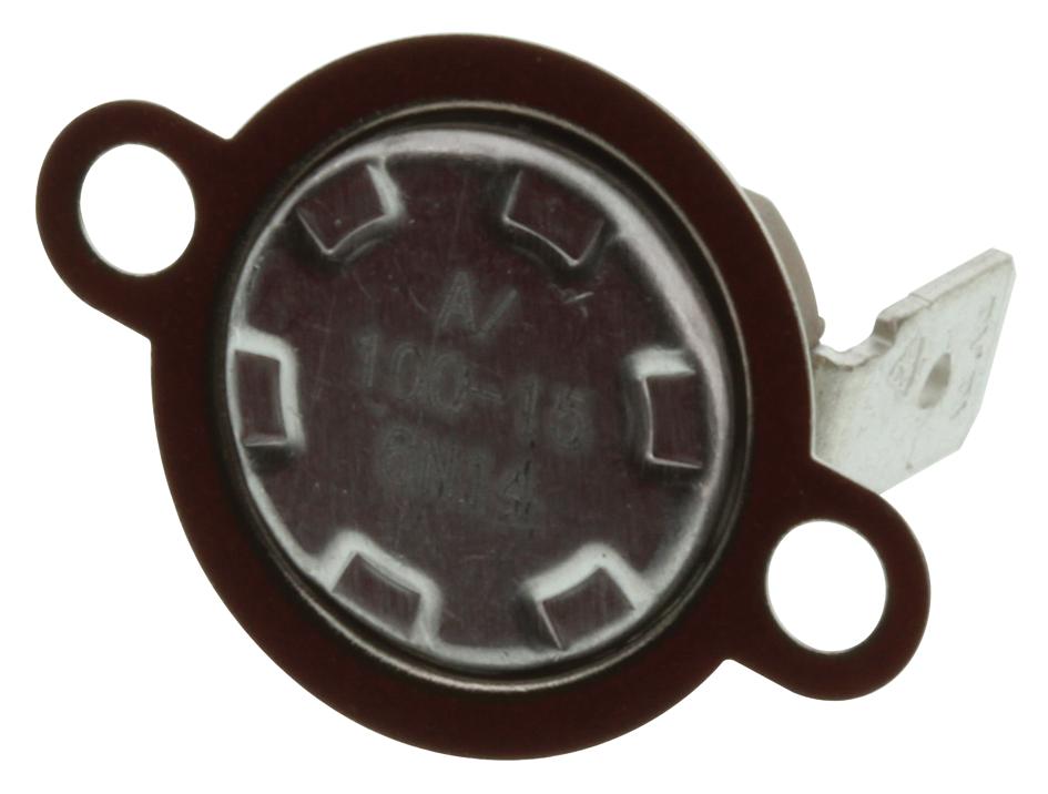 T23A100ASR2-15 THERMAL SWITCH, NC, 100°C MULTICOMP