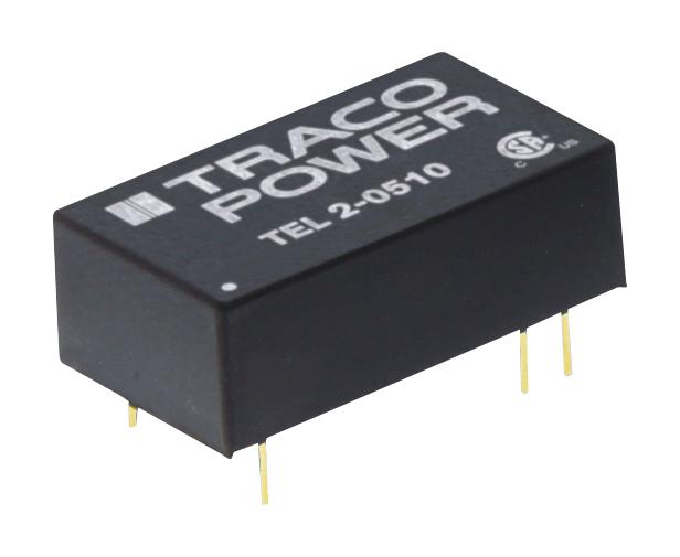 TEL 2-1222 CONVERTER, DC/DC, 2W, +/-12V TRACO POWER