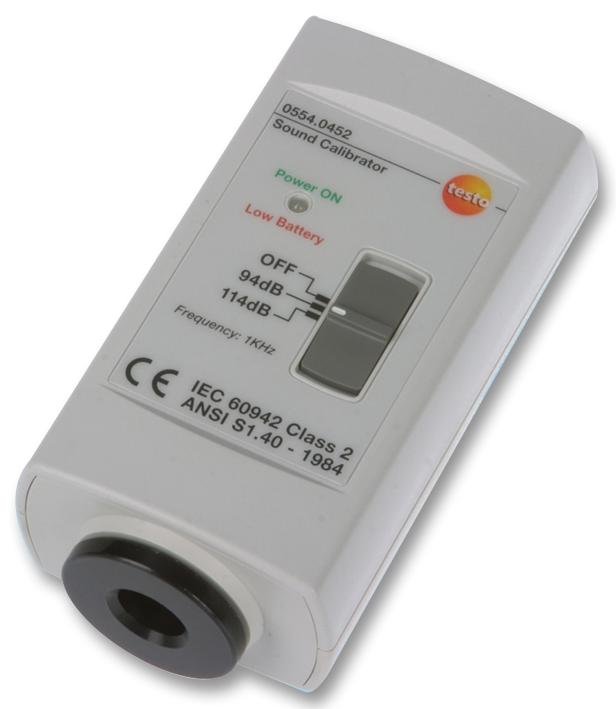 0554 0452 CALIBRATOR, SOUND LEVEL TESTO