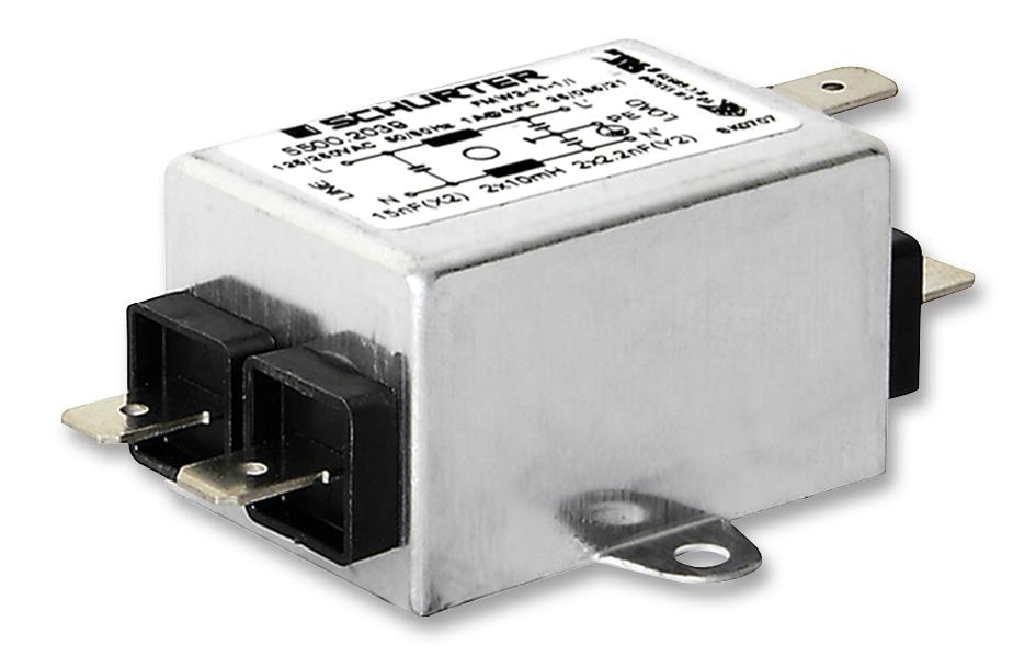 5500.2040 FILTER, 3A, CHASSIS SCHURTER