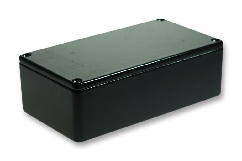 RTM5004/14-NC-BLK BOX, DIECAST, BLACK CAMDENBOSS