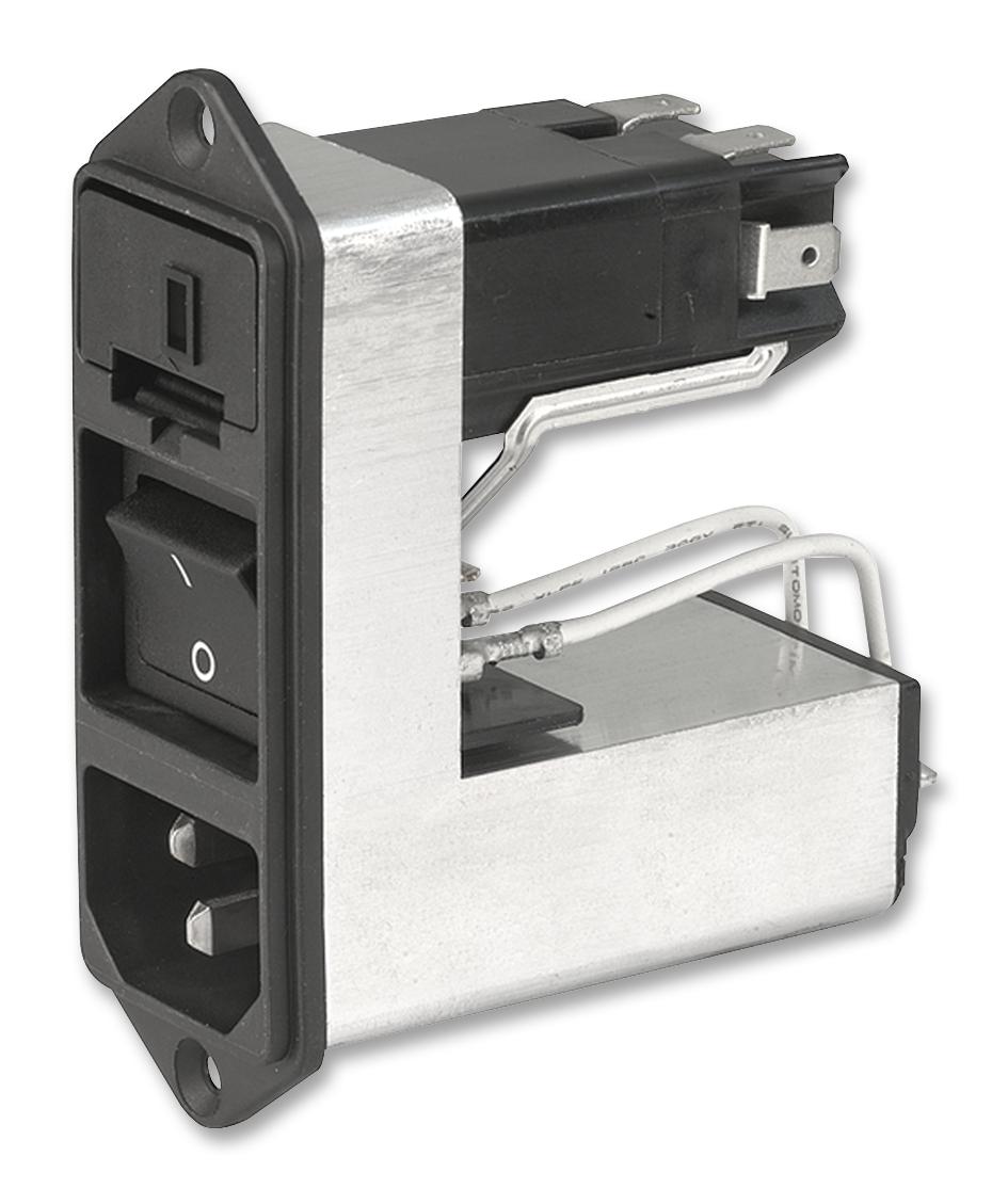 CD44.1101.151 FILTER, IEC, 6A, SWITCHED SCHURTER