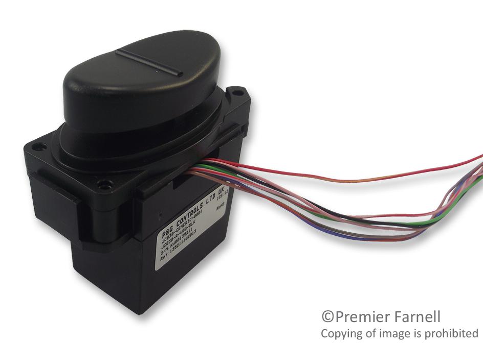 JC030-R-STD-BLK JOYSTICK CONTROLLER, SINGLE AX PENNY & GILES