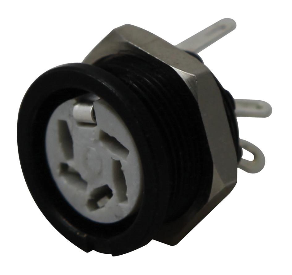 651-0510 SOCKET, DIN, PANEL, 240DEG, 5POLE DELTRON COMPONENTS