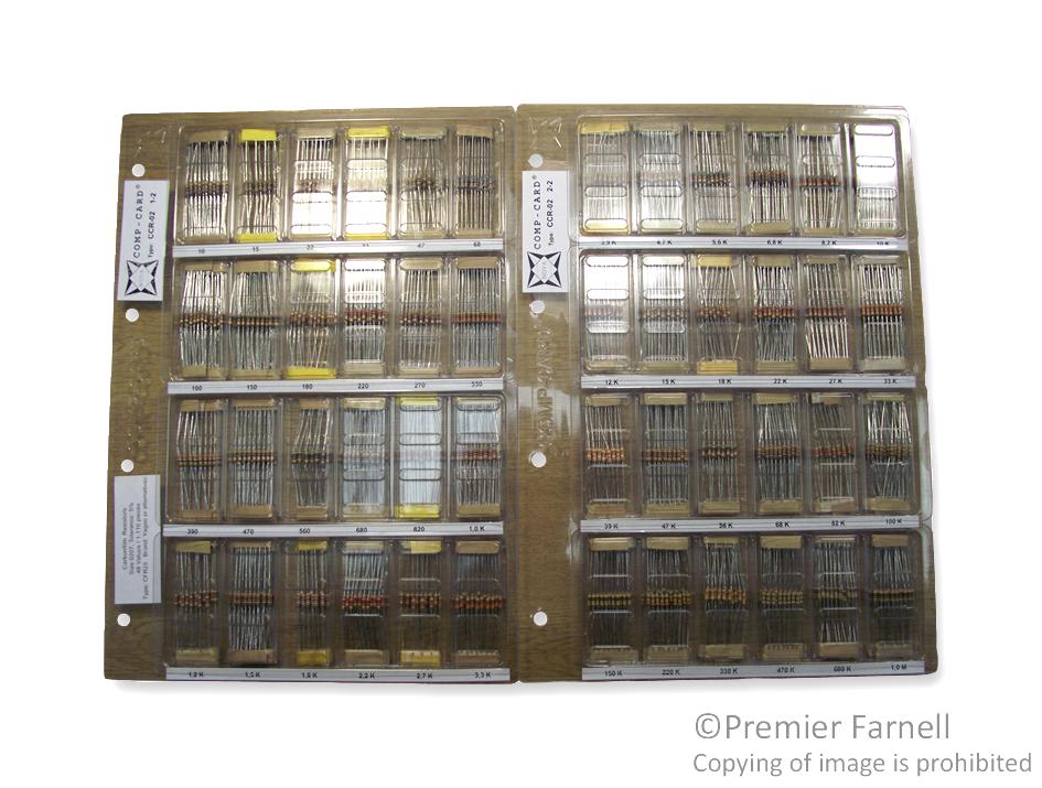 CCR-02 RESISTOR KIT, CARBON NOVA