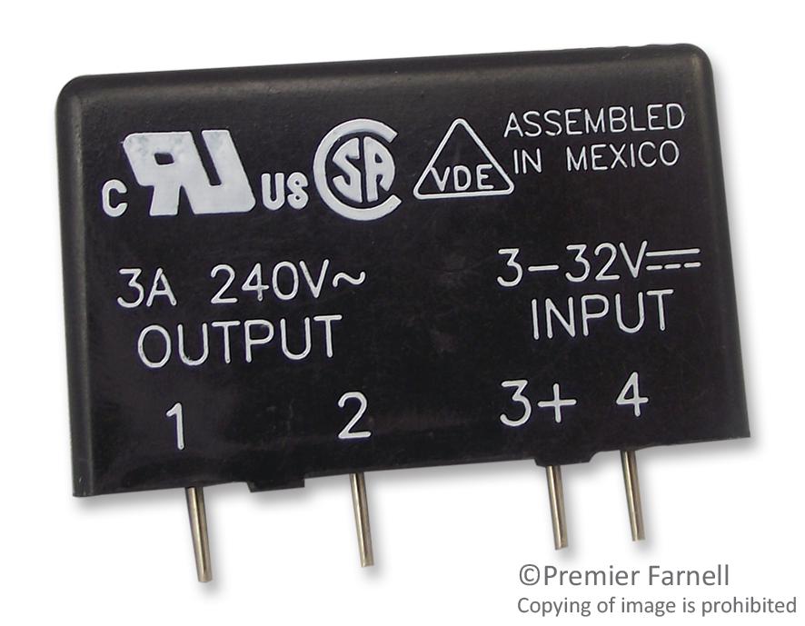 MP240D3 SSR, 3A, 24-280VAC SENSATA/CRYDOM