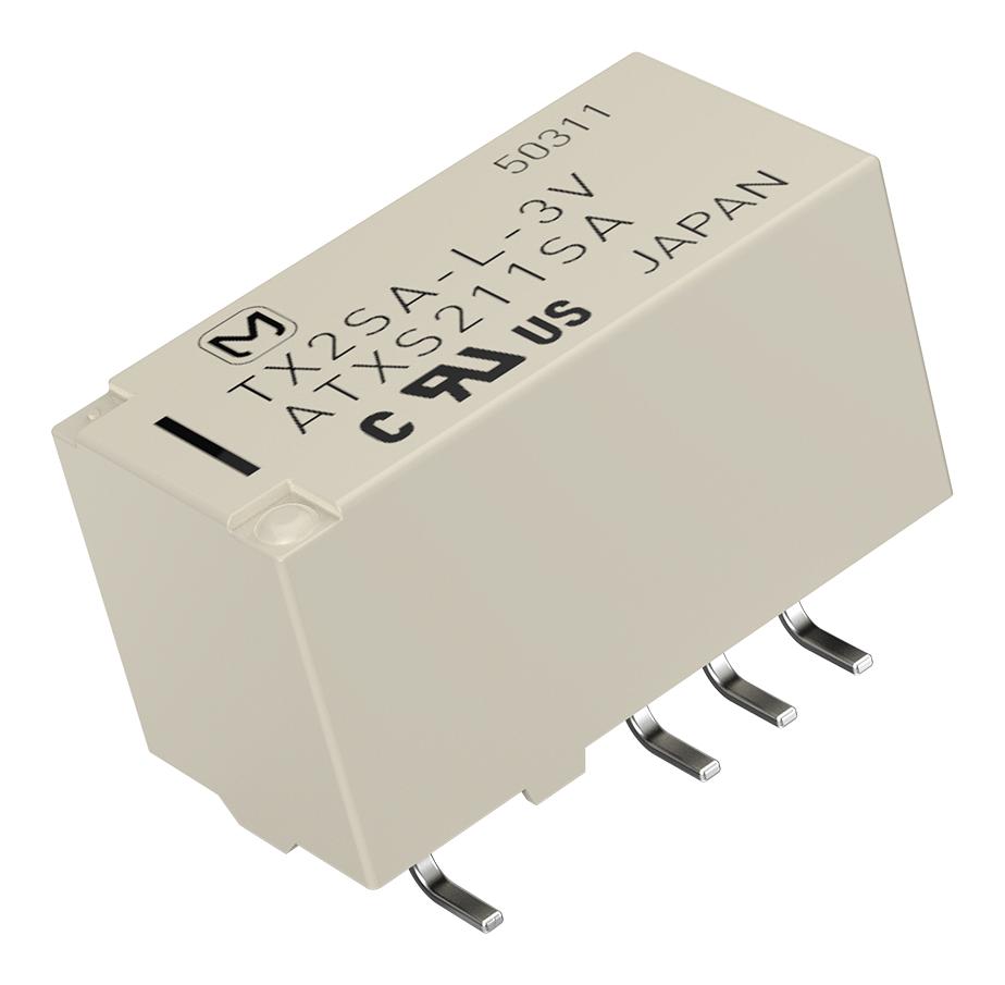 TX2SA-5V RELAY, SIGNAL, DPDT, 30VDC, 2A PANASONIC