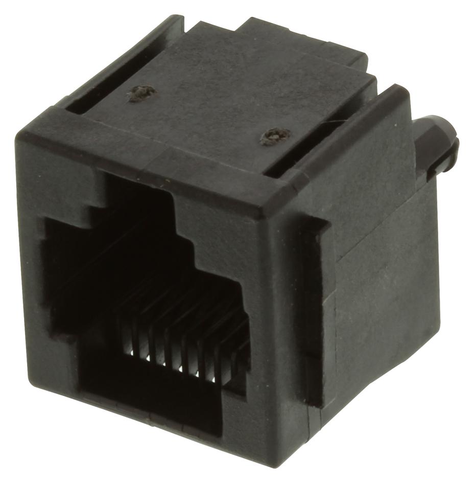 5520259-4 JACK, MODULAR, TOP ENTRY, 8/8 AMP - TE CONNECTIVITY