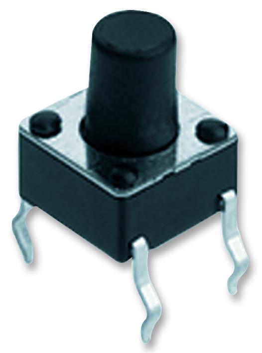 1301.9306 SWITCH, PCB, PUSH, 9.5MM SCHURTER