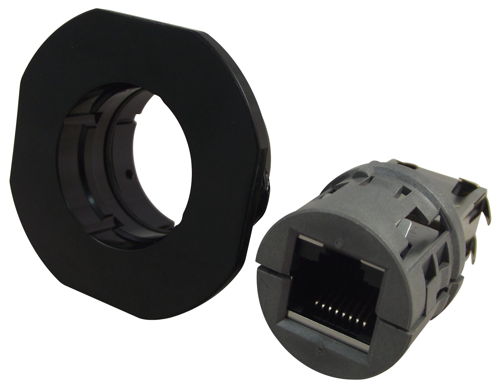 RJF 71B IN-LINE ADAPTER, RJ45 8P JACK-JACK AMPHENOL SOCAPEX