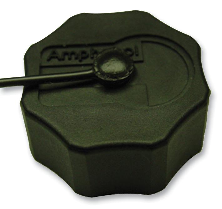 RJF RB C7 RECEPTACLE, SEALED, JAM NUT CAP AMPHENOL SOCAPEX