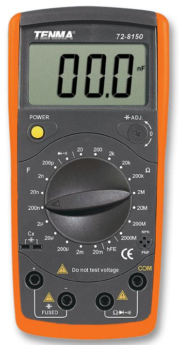 72-8150 MULTIMETER, CR TENMA