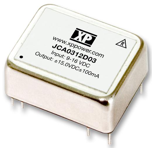 JCA0348S05 CONVERTER, DC/DC, 1O/P, 3W, 5V XP POWER