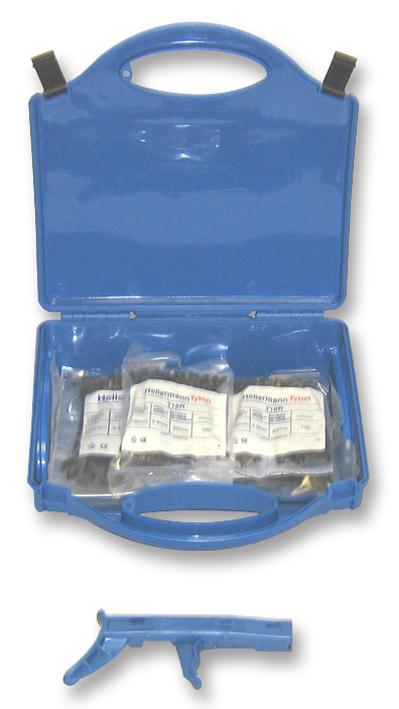HTC1BK CABLE TIE KIT, BLACK, SMALL, PK400 HELLERMANNTYTON