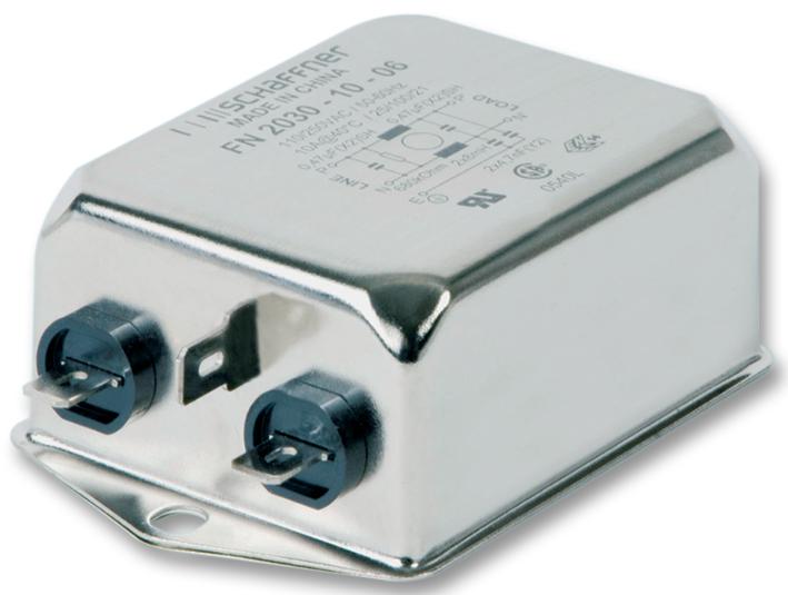 FN2030-20-08 FILTER, POWER LINE, EMI, 20A, 870UA SCHAFFNER